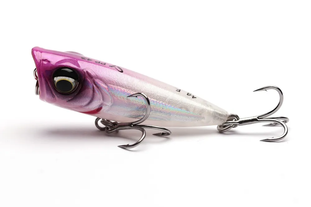 POPPER SAVAGE GEAR3D MINNOW 4,3cm-PINK HEAD - Ograniczona dostępność