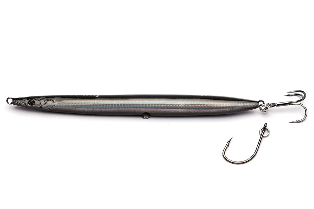 3D SANDEEL PENCIL SAVAGE GEAR 125mm/19g - BLACK SILVER - Świetna cena