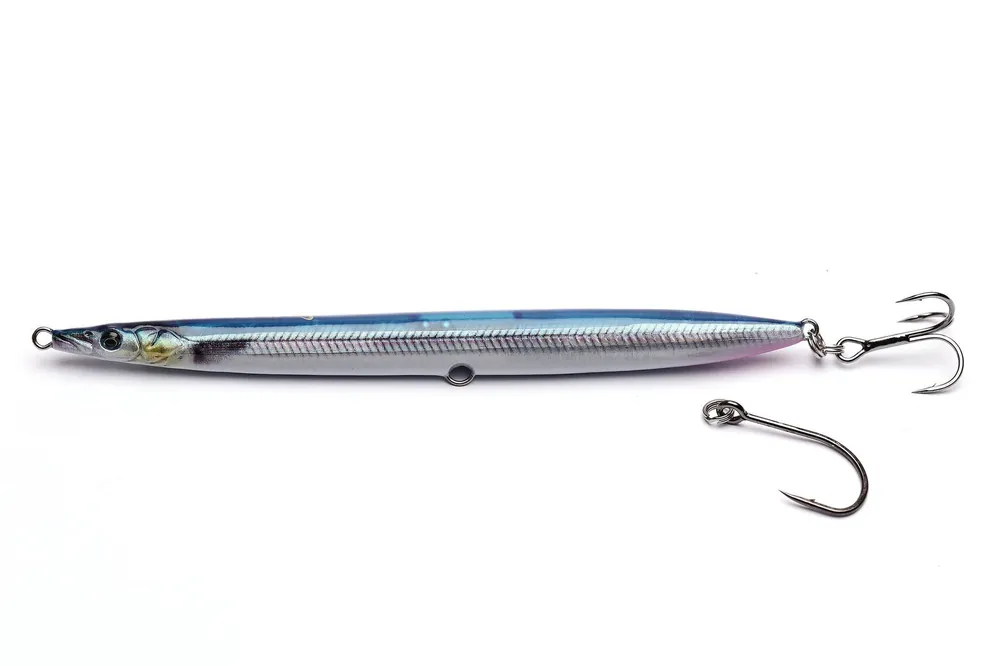 3D SANDEEL PENCIL SAVAGE GEAR 125mm/19g - BLUE SILVER UV | Oferta dnia