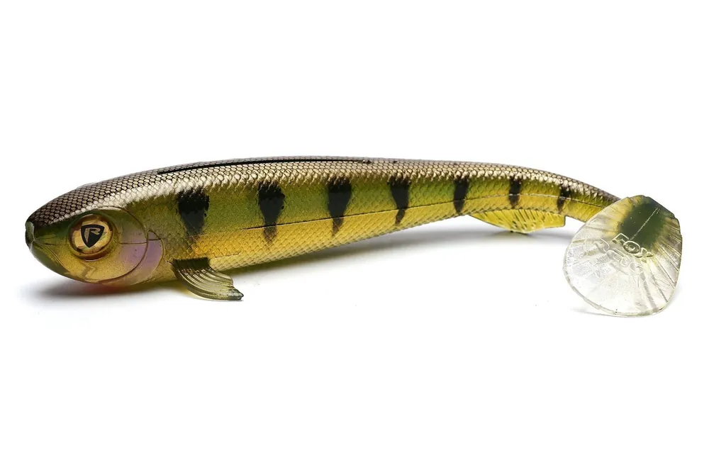 Premium - NSC041 - FOX RAGE GUMA SUPER SLICK SHAD 23cm - STICKLEBACK UV