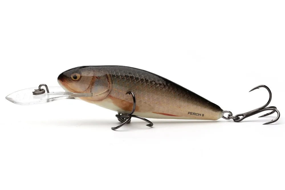 UNIKATOWY WOBLER SALMO PERCH DEEP RUNNER 8cm - REAL ROACH | Super okazja