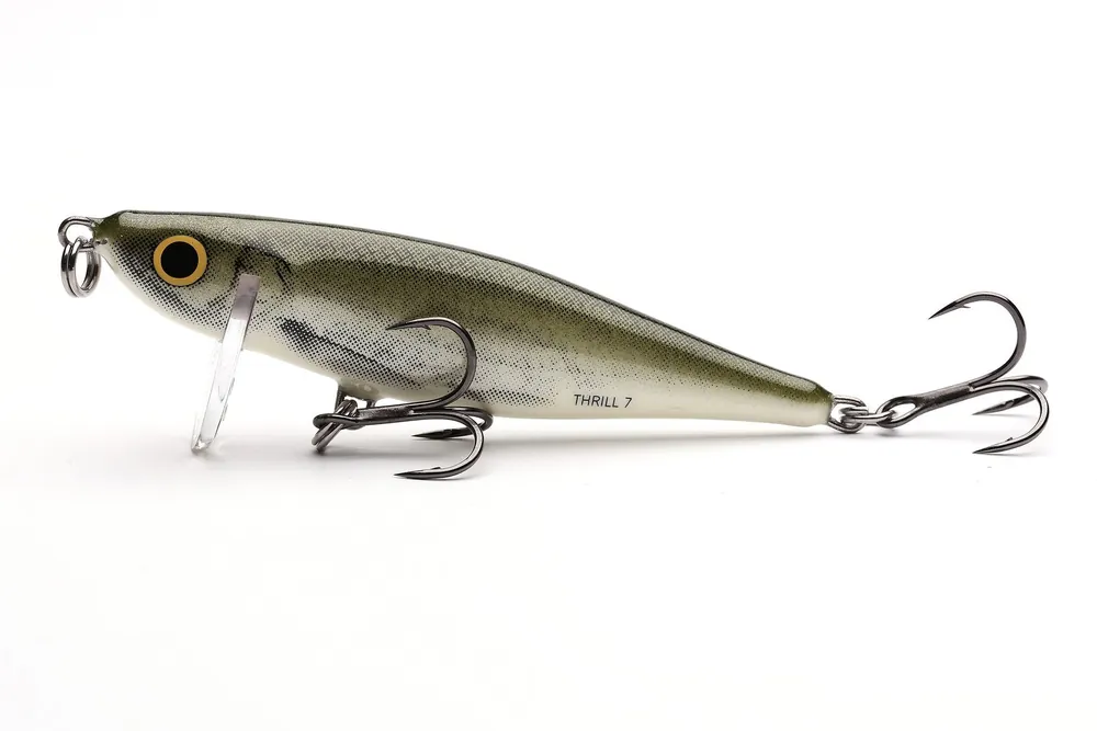 WOBLER SALMO THRILL S 7cm - OLIVE BLEAK | Nowy produkt