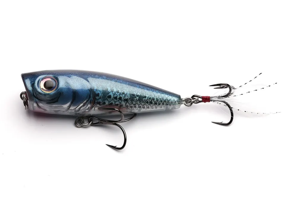 Cena fabryczna | WOBLER SALMO RATTLIN POP F 7cm-CLEAR BLUE SHINER