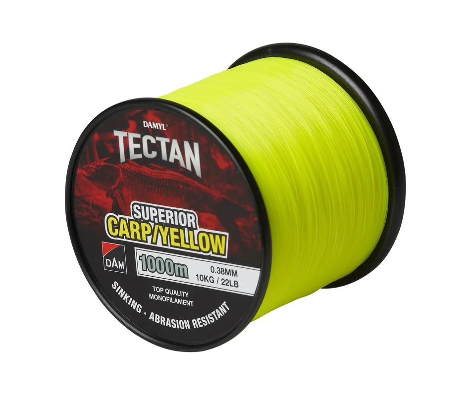 ŻYŁKA DAM TECTAN CARP/YELLOW 1000m - Zniżka
