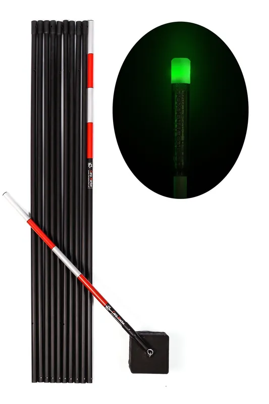 MARKER KARPIOWY TYCZKA Z GŁOWICĄ LED 10m-GREEN - CARP MARKER | Właśnie dodano