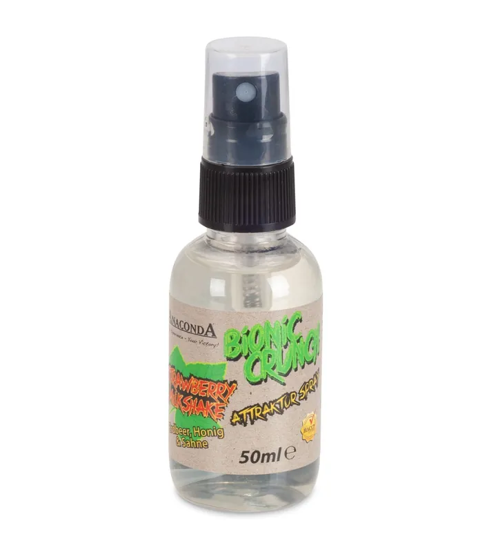Darmowy zwrot - DIP W SPRAYU ANACONDA BIONIC CRUNCH - STRAWBERRY MILKSHAKE 50ml