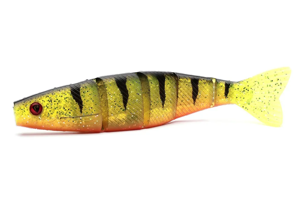 GUMA PRO SHAD JOINTED - UV PERCH - FOX RAGE - Zostało kilka sztuk