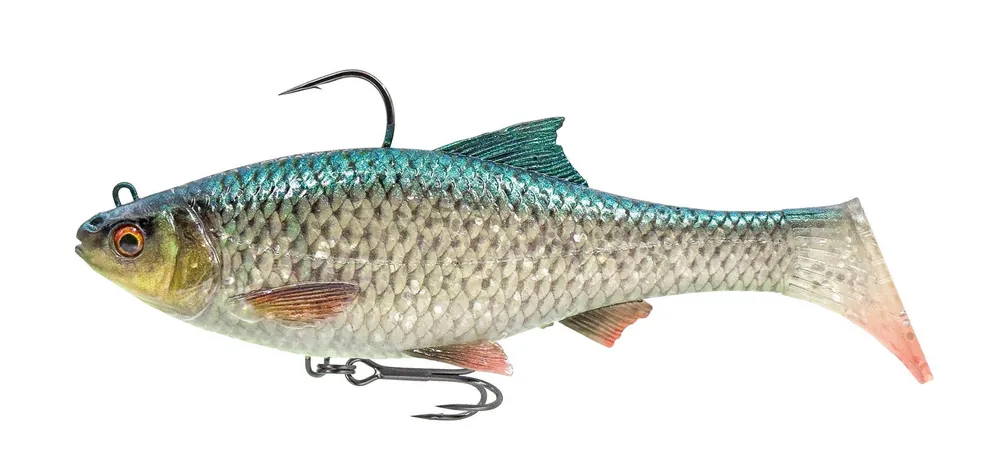 GUMA SAVAGE GEAR 3D ROACH RTF 15cm/60g - GREEN SILVER | Ostatnie dni promocji