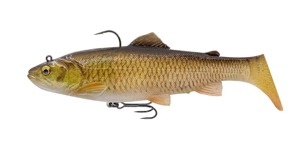 GUMA SAVAGE GEAR 3D TROUT RATTLE SHAD 17cm/90g - CLEAR CHUB - Klienci polecają
