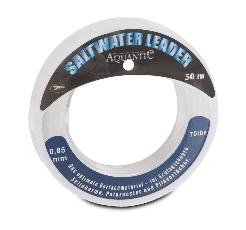 Wielka wyprzedaż | MATERIAŁ PRZYPONOWY AQUANTIC SALTWATER LEADER 0,45mm/50m