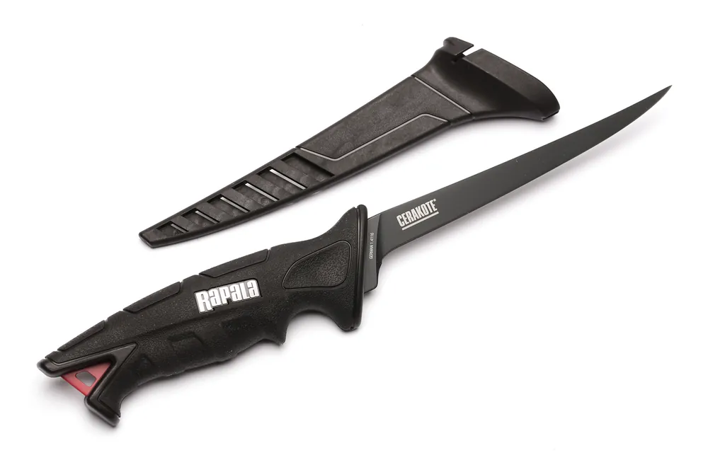 Ekspresowa wysyłka | NOŻ DO FILETOWANIA RAPALA STEALTH FXF MEDIUM FLEX 15cm