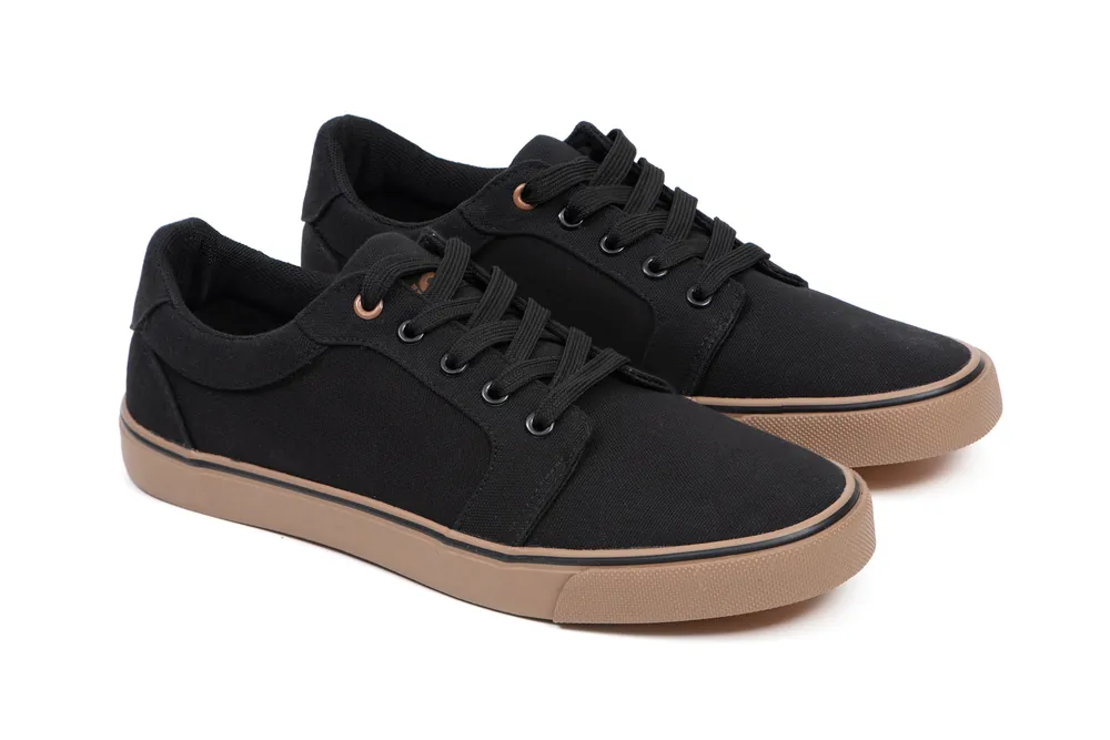 BUTY FOX BLACK CANVAS | Sprawdź teraz