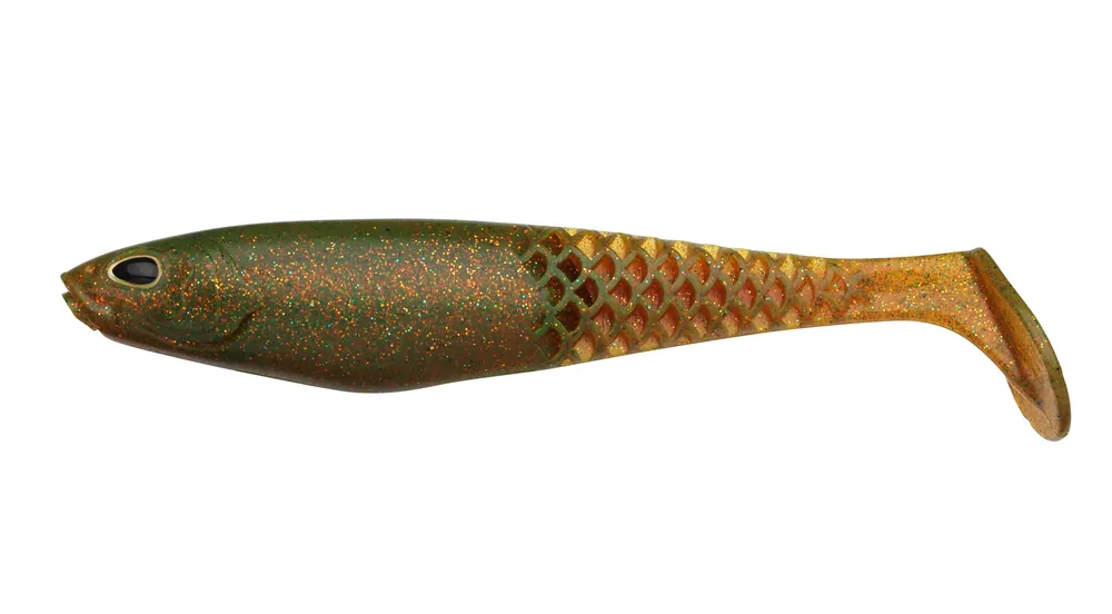 GUMA BERKLEY POWERBAIT CULLSHAD 10cm/8g - MOTOROIL - Ograniczona ilość