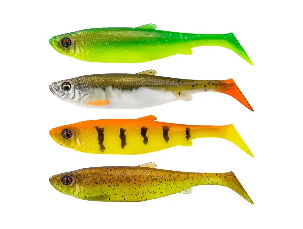 GUMY SAVAGE GEAR 3D HERRING SHAD 13cm/4szt - DARK WATER MIX | Ekspresowa dostawa