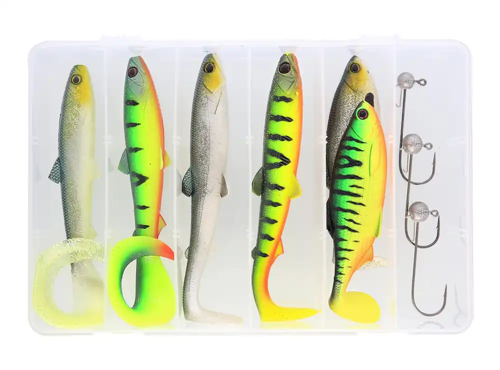 ZESTAW PRZYNĘT W PUDEŁKU WESTIN PIKE BOX CAST JIG 10szt | Nowość w asortymencie