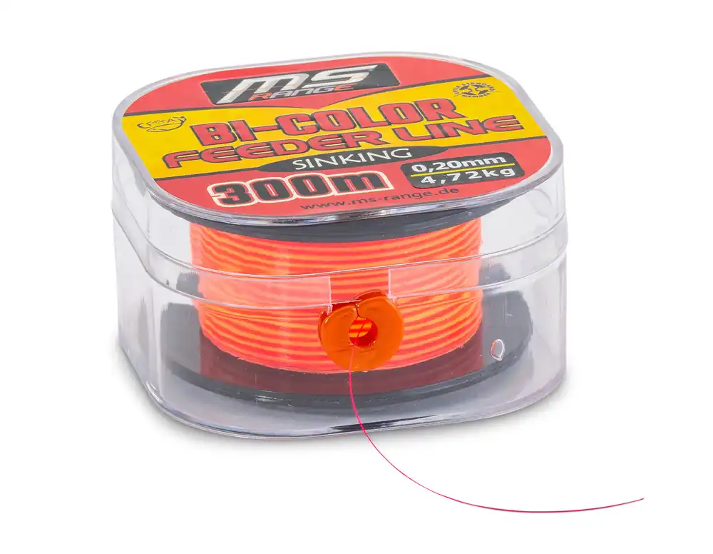 Oszczędź więcej - TONĄCA ŻYŁKA MS RANGE BI-COLOR FEEDER 0,20mm/300m