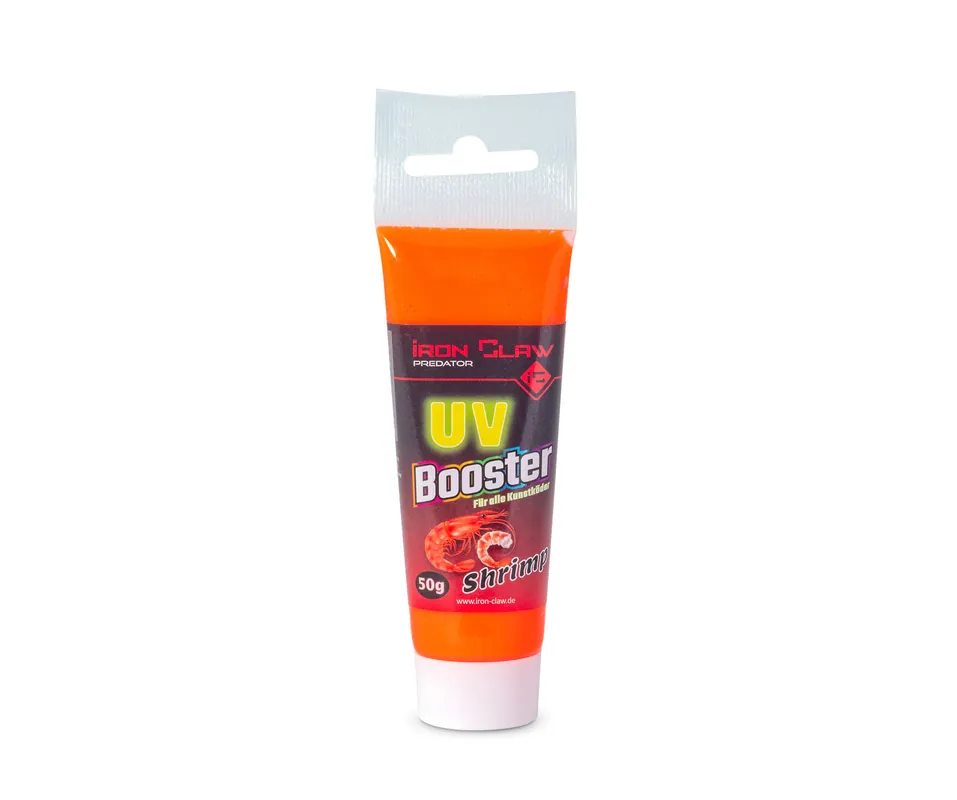 Prosto od producenta - ATRAKTOR DO PRZYNĘT W ŻELU IRON CLAW UV-BOOSTER GEL - SHRIMP