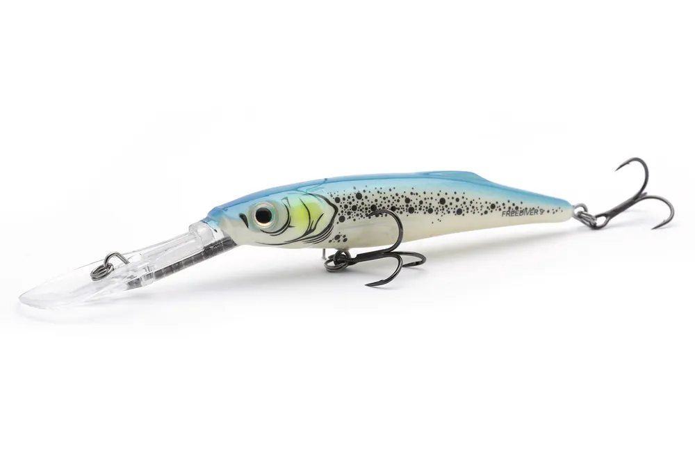 UNIKATOWY WOBLER SALMO FREEDIVER SDR 9cm - BLUE PARAKEET | Bezpośrednio od producenta
