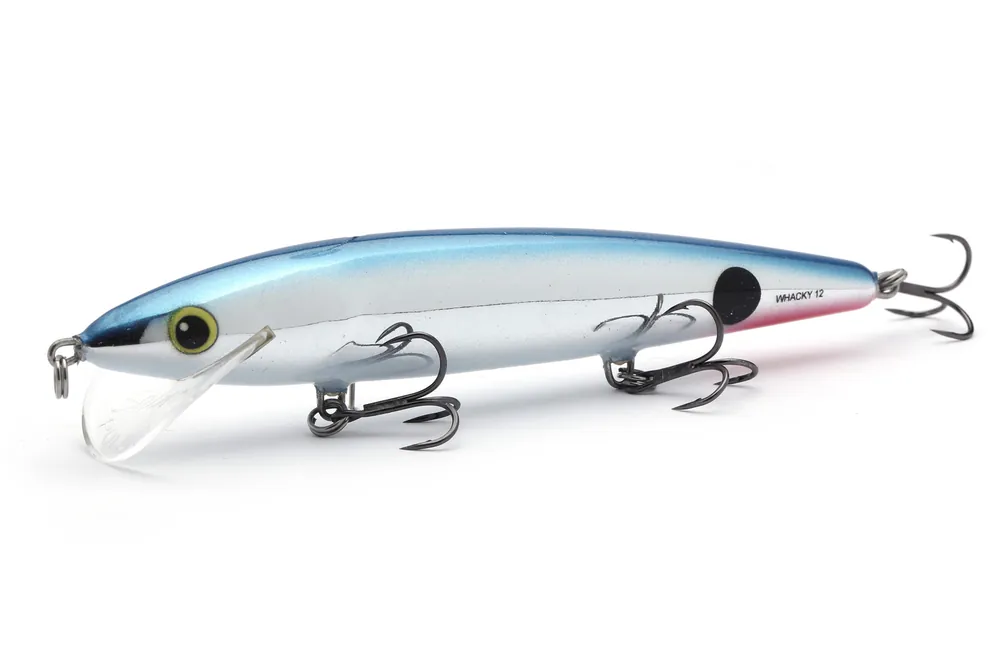 Nowość w asortymencie | UNIKATOWY WOBLER SALMO WHACKY FLOATING 12cm/14g - RED TAIL SHINER