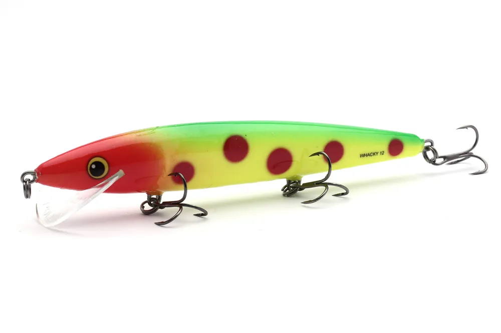 UNIKATOWY WOBLER SALMO WHACKY FLOATING 12cm/14g - CHRISTMAS TREE | Dodatkowy rabat