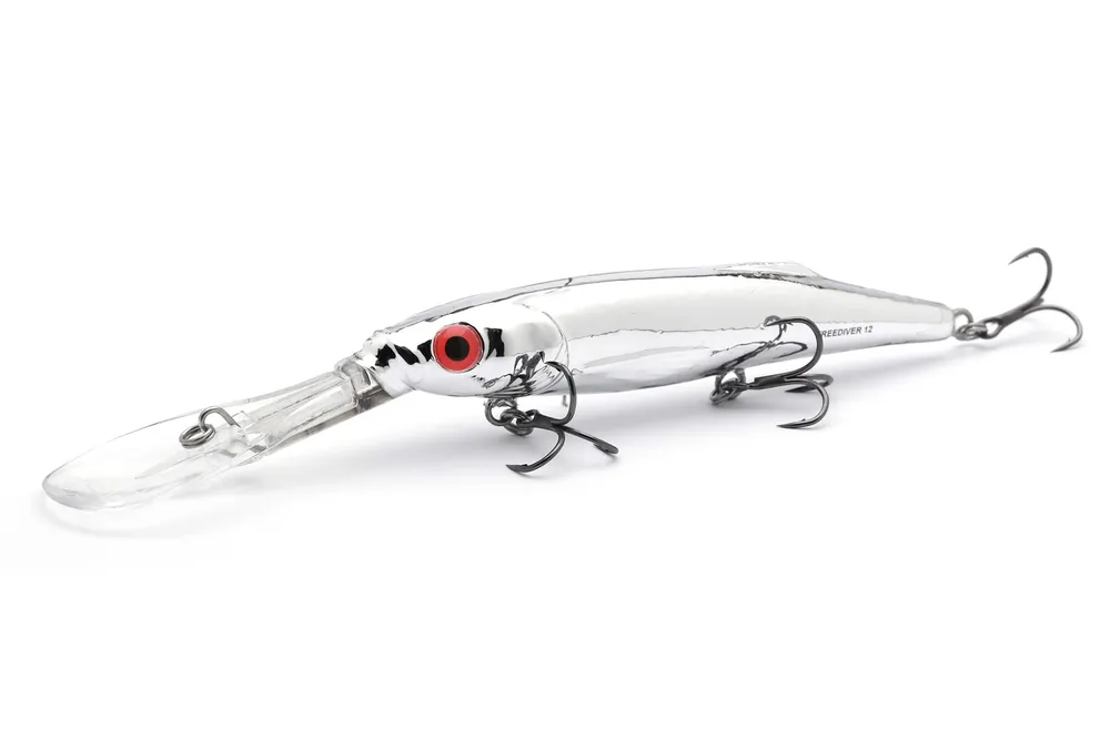 Cena po obniżce - UNIKATOWY WOBLER SALMO FREEDIVER SDR 12cm - ALL CHROME