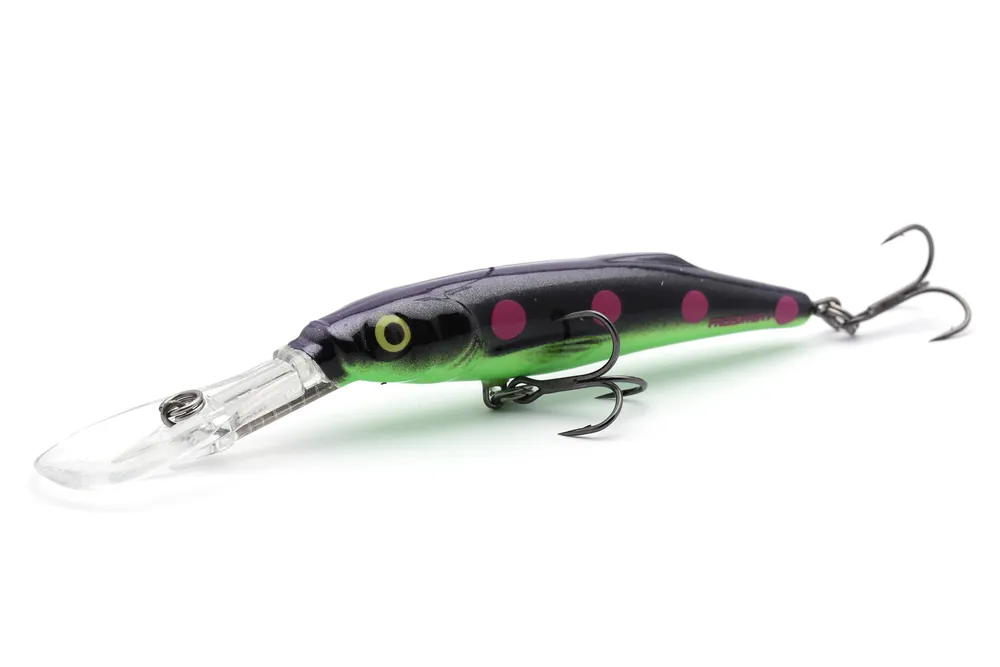 Wielka wyprzedaż - UNIKATOWY WOBLER SALMO FREEDIVER SDR 7cm - BLUEBERRY BEAST