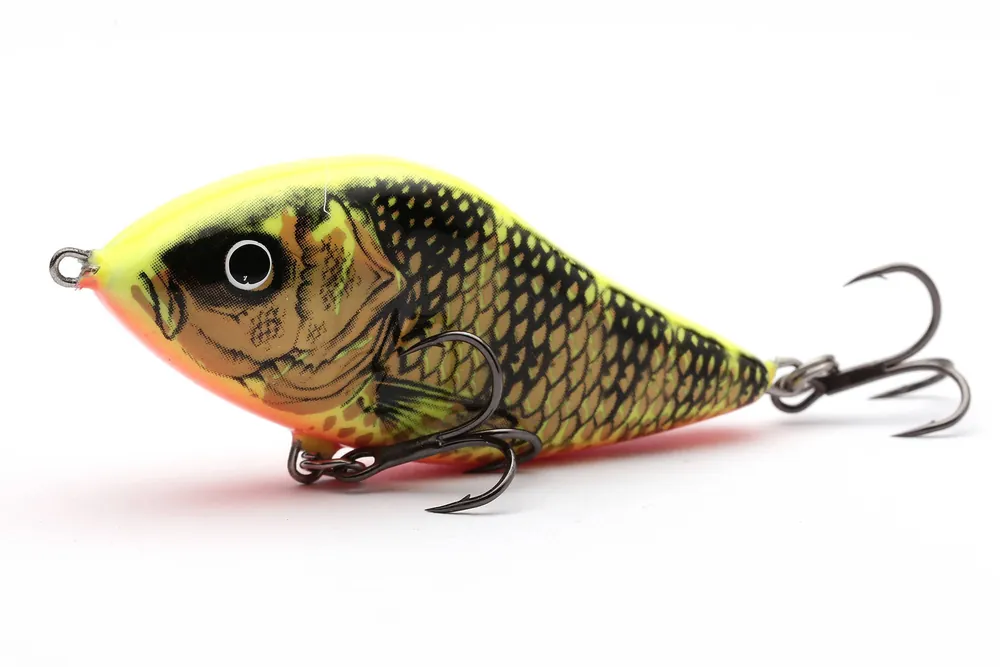 UNIKATOWY WOBLER SALMO SLIDER FLOATING 5cm - GOLD FLUO PERCH | Nowość w ofercie
