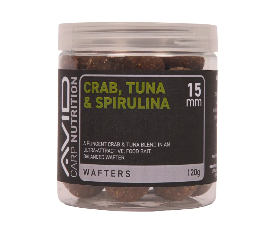 Bardzo popularny produkt | KULKI WAFTERS AVID CARP NUTRITION 15mm - CRAB TUNA & SPIRULINA