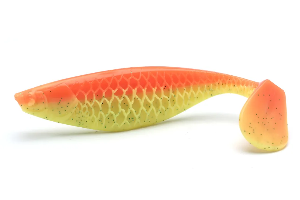 GUMA ADUSTA HONEYCOMB 12,5cm - GREEN CHART GLITTER ORANGE | Nie przegap