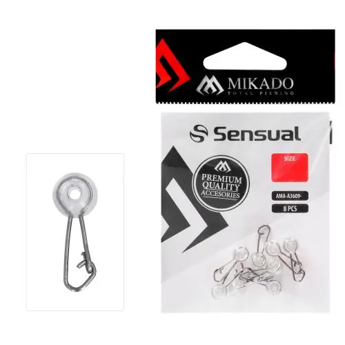 Mikado agrafka z koralikiem r.M 8szt. | Produkt premium