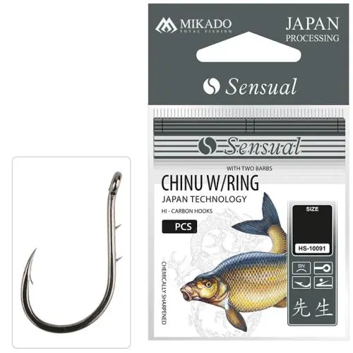 Mikado Sensual Chinu z zadziorami r.10 Barbed 10szt. Haki - Prosto od producenta