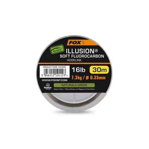 Fox Edges Ilussion Soft Fluorocarbon 0.35mm 30m - Wybór klientów