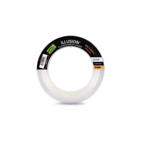 Tylko dziś | Fox Illusion Fluorocarbon Leader 30lb 18.2kg 0.60mm 50m Clear