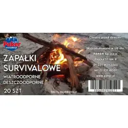 Zapałki survivalowe deszczoodporne - Na stanie