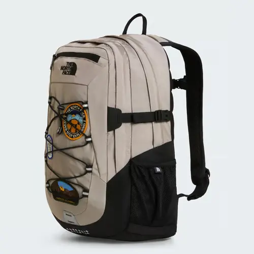 Zniżka - THE NORTH FACE Plecak Borealis Classic Patch stone slab/tnf black/pa